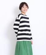 トロワ天竺 ワイドボーダー　バスクT